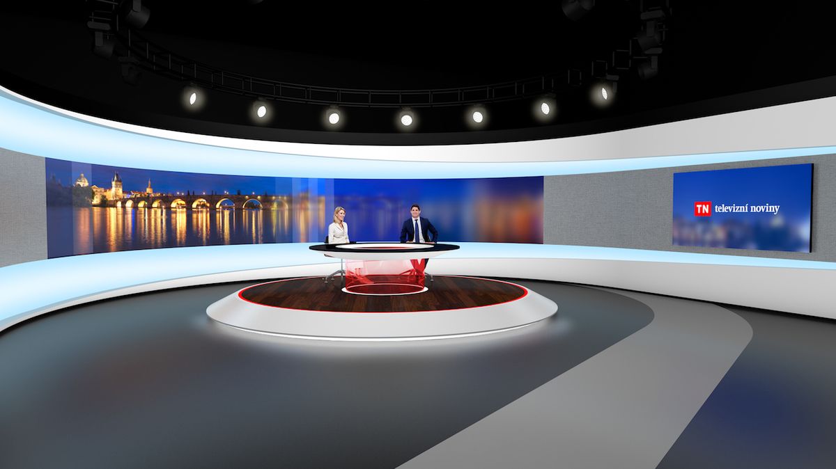 Nova má nové studio Televizních novin